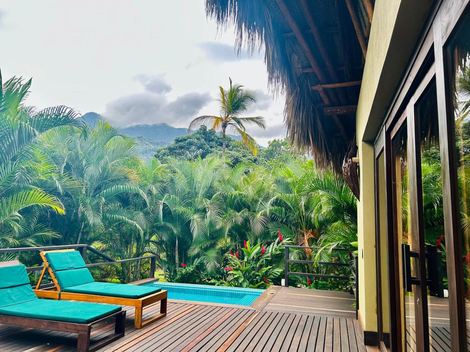 Senda Watapuy Hotel El Zaino Exterior photo View from the private pool of a villa at the resort